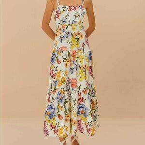 FARM Rio Multicolor Floral Maxi Dress